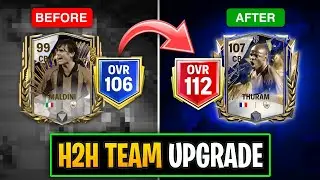 THE BEST H2H TEAM UPGRADE YOU'LL EVER SEE WITH NEW TOTY ICONS + H2H GAMEPLAY - FC MOBILE‼️