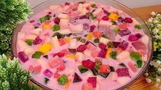 RESEP ES SOP BUAH SEGAR UNTUK TAKJIL BUKA PUASA RAMADAN 2024