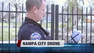 City of Nampa and Nampa Police using drone