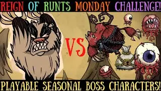 BEARGER SMASH EVIL SANTA! KLAUS FIGHT! - Boss Characters - Reign Of Runts