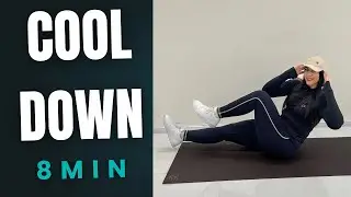5min full body cool down stretches🧘🏻‍♀️