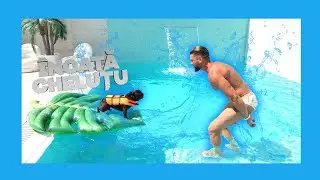 AM INLOCUIT PIATRA ALBA DIN CURTE CU GAZON + CHELUTU BLOCAT IN PISCINA ?!