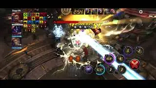 Zeus vs Black Dwarf & Ebony Maw - World Boss Legend+ Stage 84: Mighty CTP of Competition