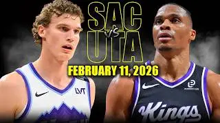 Sacramento Kings vs Utah Jazz Full Game Highlights &ndash; February 11, 2026 | NBA Season