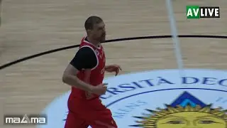 Ivan Buva realizza 32 punti contro l'Unicusano Avellino Basket