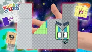 Numberblock Puzzle Tetris Game 945 ASMR SPACE Fanmade Animation