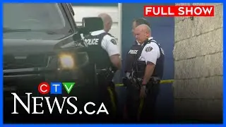 Man in hospital after being shot at RCMP detachment | CTV News Edmonton at Six for July 28