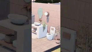 Sleek Bathroom Kit The Sims 4 #sims4 #thesims4 #bathroom design m