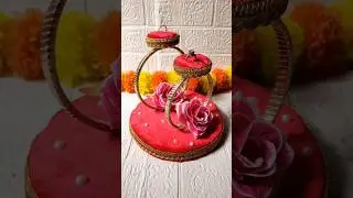 Engagement Ring Platter Idea | Easy Wedding Ring Tray Decoration | Engagement Ring Holder Idea #diy