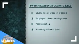 Infectious disease expert explains coronavirus 'super spreader' events