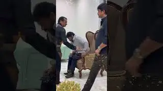 Мегазвезда Чирандживи на вечеринке Bandla Ganesh