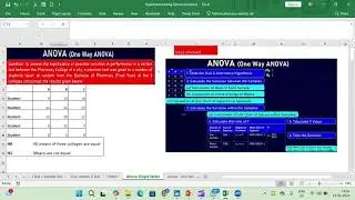 Sem 2   Single and two factor Anova