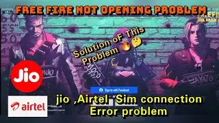 Freefire Not Opening Today || What Happened Free fire today Solution in Tamil || FF Connection Error
