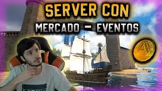 SERVER de ARK pc con MERCADO 2022 || ARKOLICOS la era dorada 2 (server de roleplay con mods)