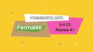 Fermalife 9-4-23  Redraw 1 #ThankingOurFollowers