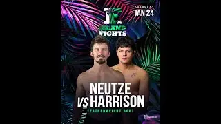 Justus Harrison vs Jake Neutze Island Fights 94 Full Fight | Islandfights.com