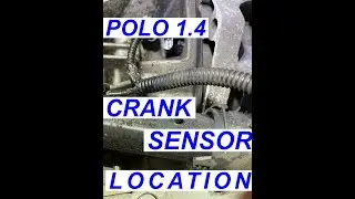 VW Polo 1.4 16V BUD CRANK SENSOR LOCATION