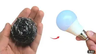 Life Hack - LED Bulb repair without soldering / DIY