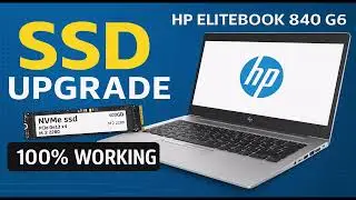 HP EliteBook 840 G6 SSD Upgrade | M2 NVMe Installation + 100% Working Boot Test