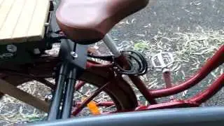 Custom Cedar Bike Rack