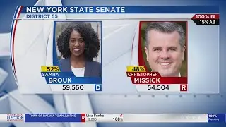 Democrat Samra Brouk declares victory over Republican Christopher Missick for NYS Senate 55