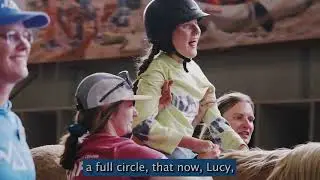 Adaptive Horseback Riding & Skiing with Lucy | National Ability Center Barn Party Participant Story