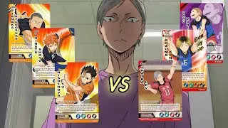 [Haikyu!!] Bộ 3 Năng Động Karasuno VS Lev Nekoma Vung Tay Như Roi Quất Duel Battle | (Trận 1)