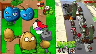 Plants vs Zombies mod Clear the zombie rooftop island 😎