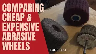 Cleaning Old Tools - abrasive wheels comparison