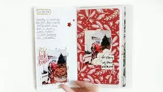 Deck the Halls December Daily Traveler's Notebook Process Video