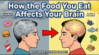 How the Food You Eat Affects Your Brain?😲#didyouknow #amazingfacts #curiosity #science #brain #learn