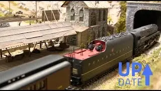 PENNSY LAYOUT PART 30 Running PRR T-1 4-4-4-4