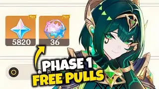 HOW TO GET 36 FREE PULLS & 5820 FREE PRIMOGEMS FOR NEFER & FURINA IN VERSION 6.1 - Genshin Impact