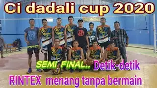 RINTEX VS LANGIT BIRU, detik-detik rintex menang  tanpa bermain,,ci dadali cup 2020