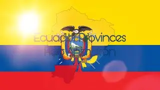 Ecuador  Provinces Flag Animation