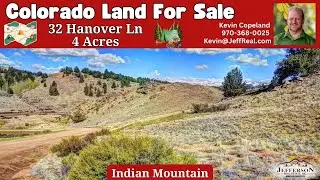 32 Hanover Lane Como CO | Indian Mountain Land for Sale with Views