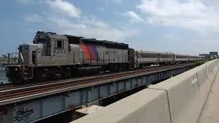 NJT GP40PH-2B #4203 on North Jersey Coast Line 6/28/25