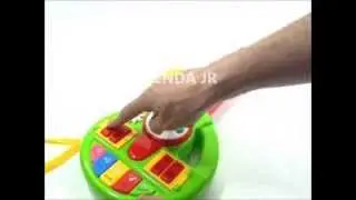 GUITARRA ORGANETA DIDACTICA MUSICAL DE JUGUETE PARA NI&Ntilde;OS Y NI&Ntilde;AS LUCES Y SONIDOS INTERACTIVA