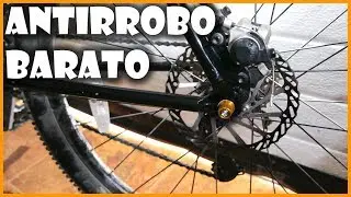 🚲 EVITAR que te ROBEN las RUEDAS con este TRUCO F&Aacute;CIL y BARATO | ACCESORIOS BICICLETA