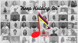 Virtual Choir by  D'B3 VOICE - KEEP HOLDING ON (Glee Cast Version)