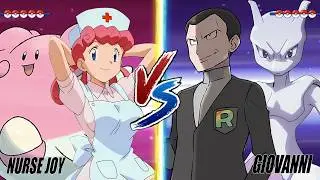 Pok&eacute;mon Battle: NURSE JOY Vs. GIOVANNI