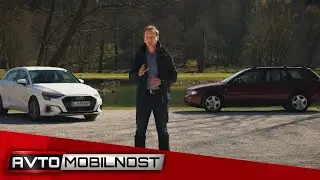 Vpliv na vožnjo: 20 let star avtomobil proti novemu