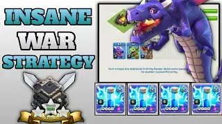 NEW LIGHTNING SPELL IS INSANE || TH9 DRAGON WAR ATTACK STRATEGY
