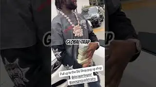 CHIEF KEEF SHOWING MONEY & HIS LAMBORGHINI STO