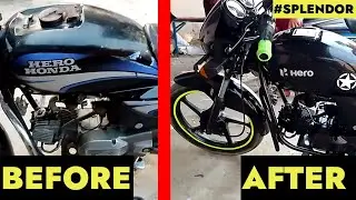 SPLENDOR NEW LOOK👌🔥 | Splendor new model bs6 2024 | #trending #2024 #viral #herospl