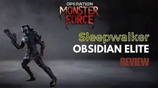 Fresh Monkey Fiction Monster Force Sleepwalker Obsidian Elite Guardsmen 1/12 Action Figure Review
