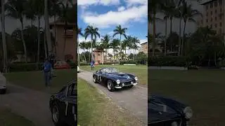 The timeless Ferrari 250 GT SWB Berlinetta Competizione arriving at MODA Miami.