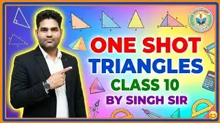 Triangles in One Shot 😎 | Class 10 Maths | No More Confusion #class10maths #maths #triangle #shorts