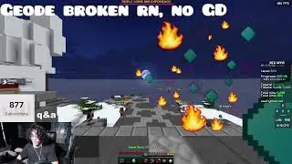 Minecraft Hypixel cuz GD is broken