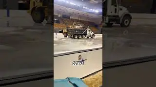 Buz Hokeyi Sahasının Gizli Hazırlık S&uuml;reci❄️🛠️